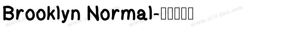 Brooklyn Normal字体转换